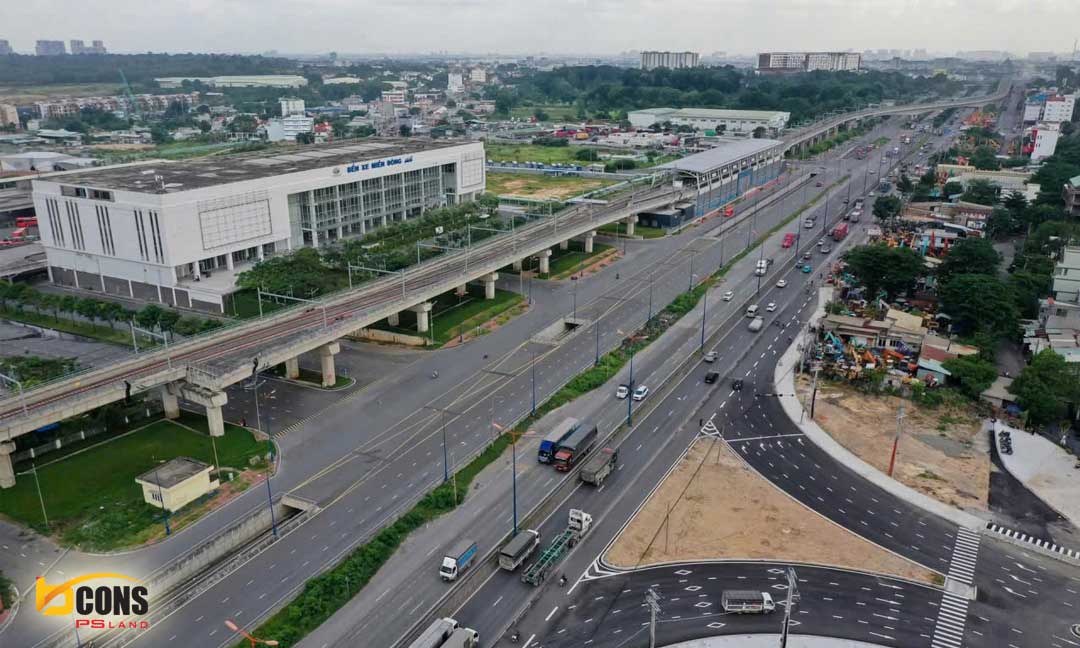 Đường Thống Nhất nối với Bến Xe Miền Đông mới